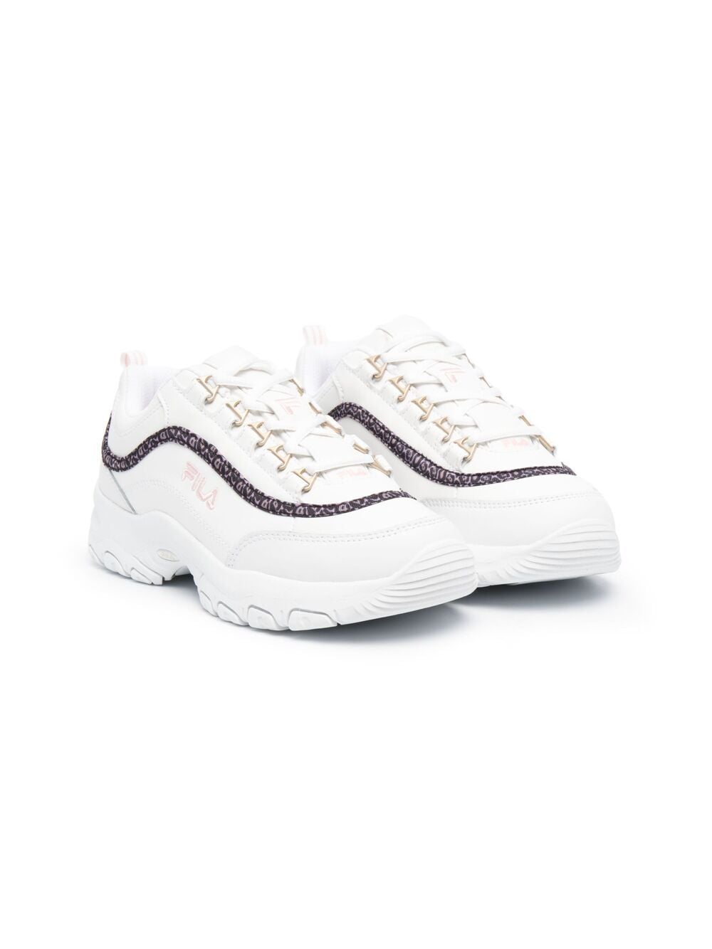 Fila Teen Chunky Low-top Trainers In White