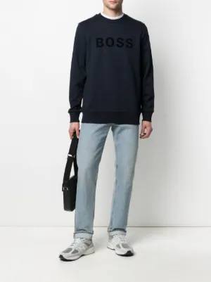 hugo boss logo sweatshirt