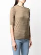 Loro Piana striped cashmere-knit top