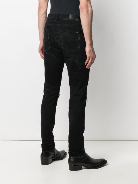 amiri old english jeans