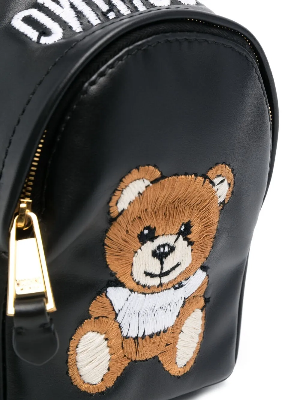 фото Moschino рюкзак с вышивкой teddy bear