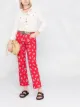 Image 2 of ETRO paisley-print cropped jeans