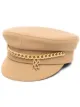 Image 1 of Ruslan Baginskiy chain-detail baker boy hat