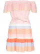 Image 1 of lemlem Marjani stripe-pattern minidress