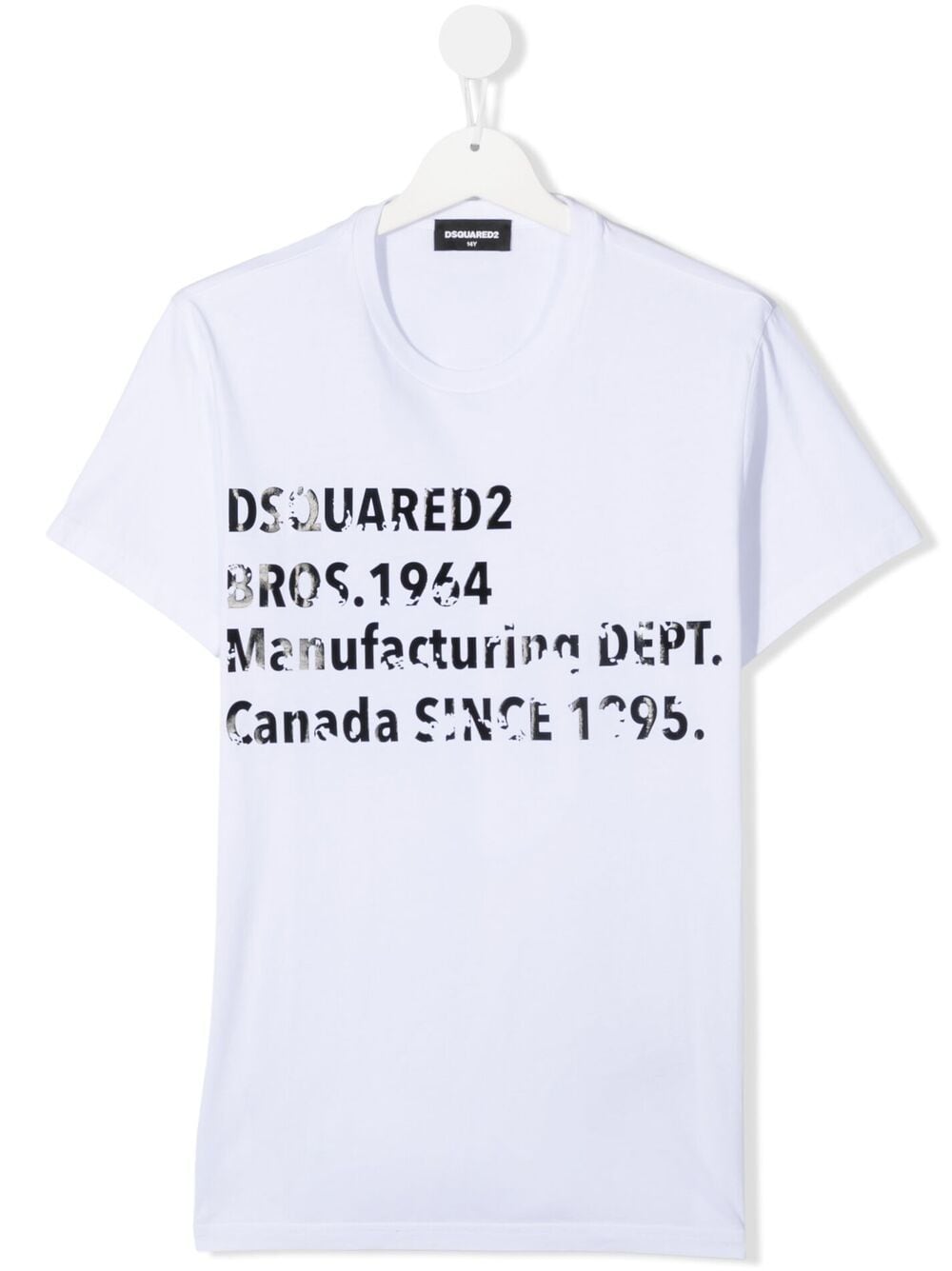 DSQUARED2 TEEN LOGO-PRINT T-SHIRT 