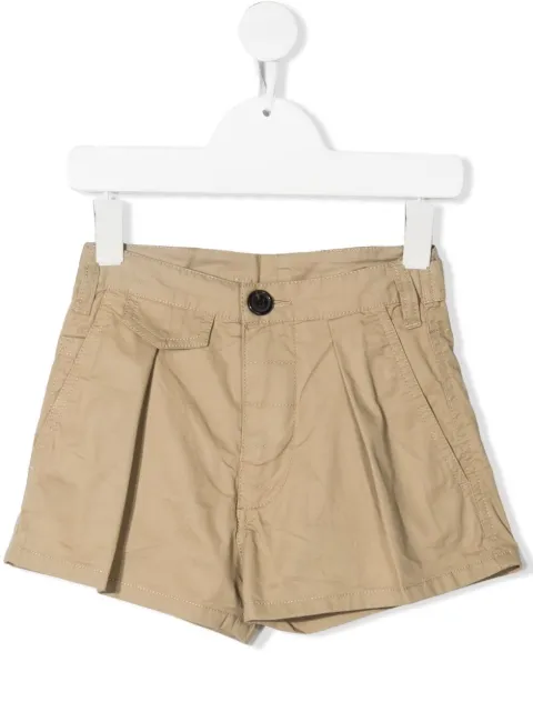 DSQUARED2 KIDS high-waisted flared shorts