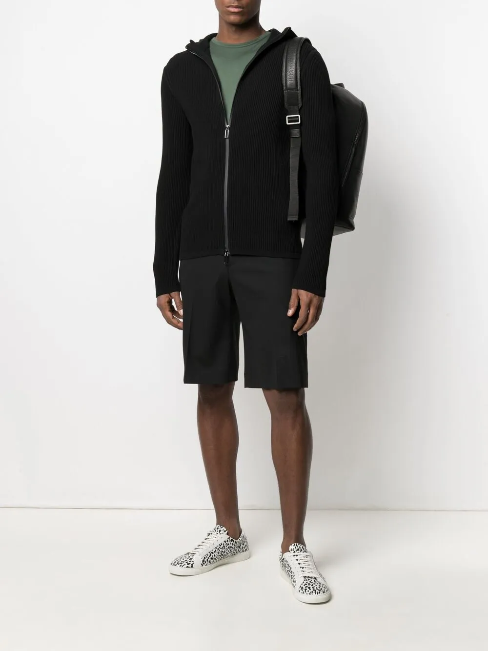 фото Emporio armani худи на молнии