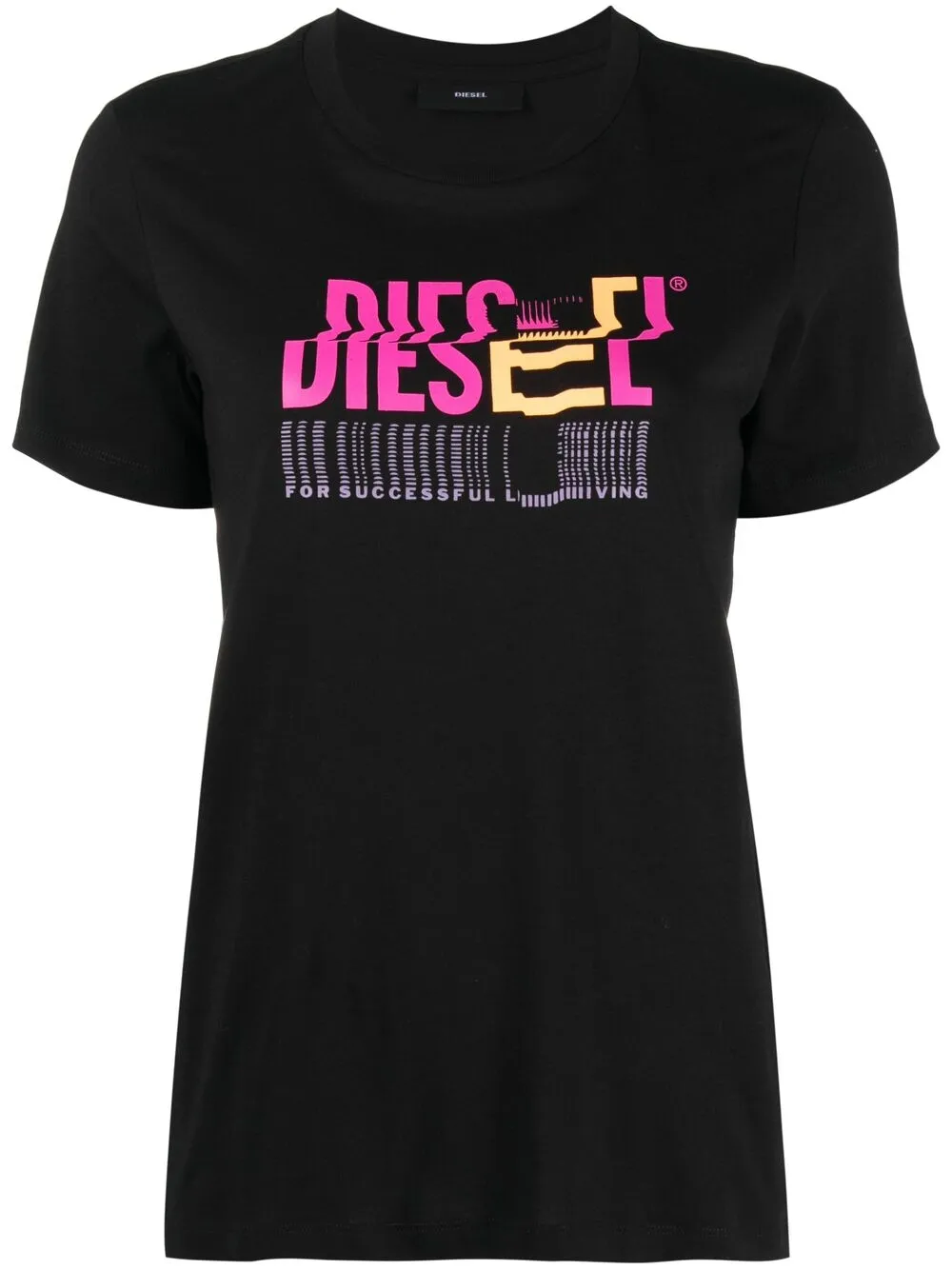 DIESEL FOR SUCCESSFUL LIVING COTTON T-SHIRT