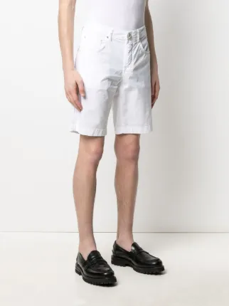 straight-leg knee-length shorts展示图