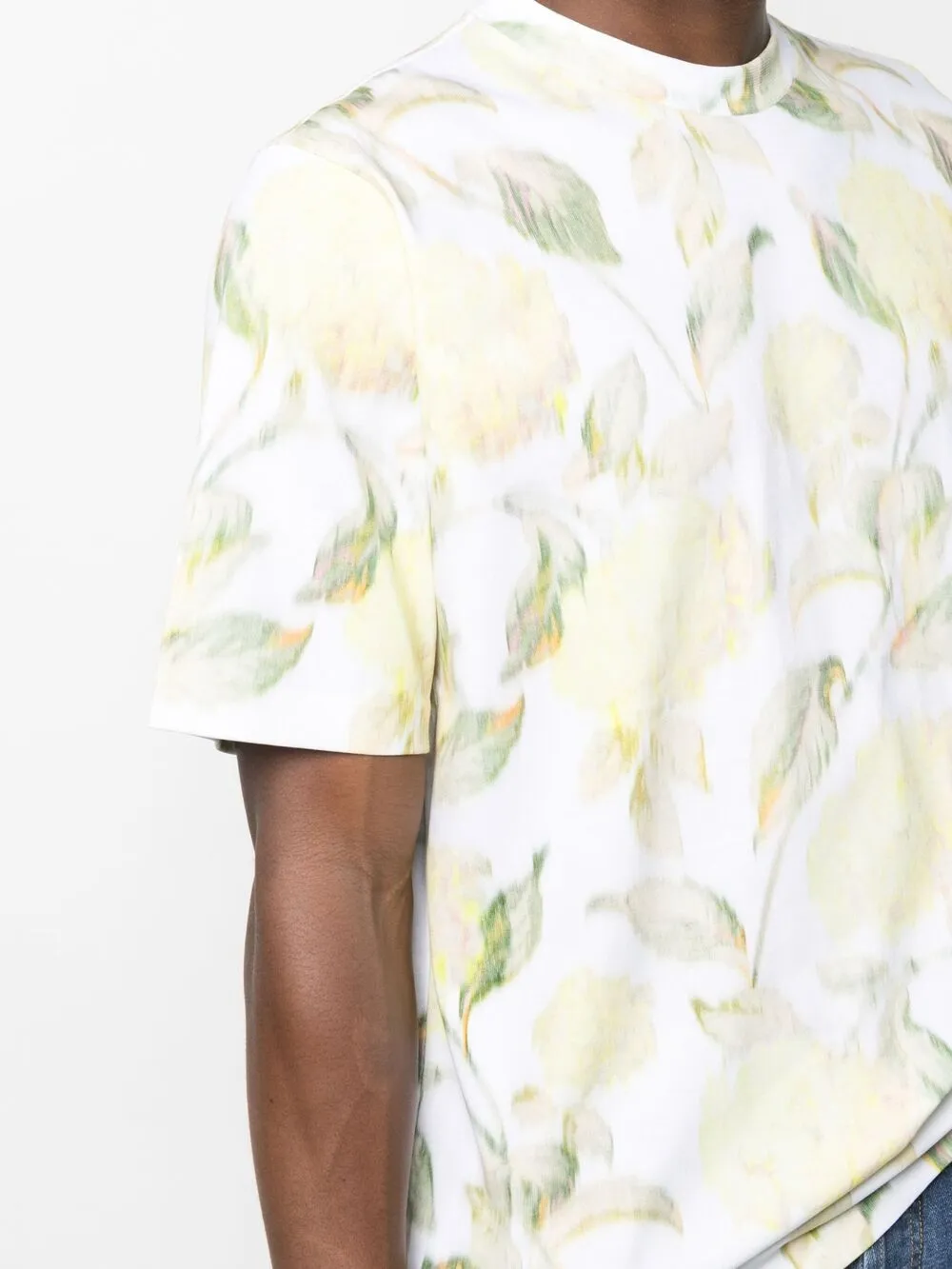 фото Kenzo футболка с цветочным принтом