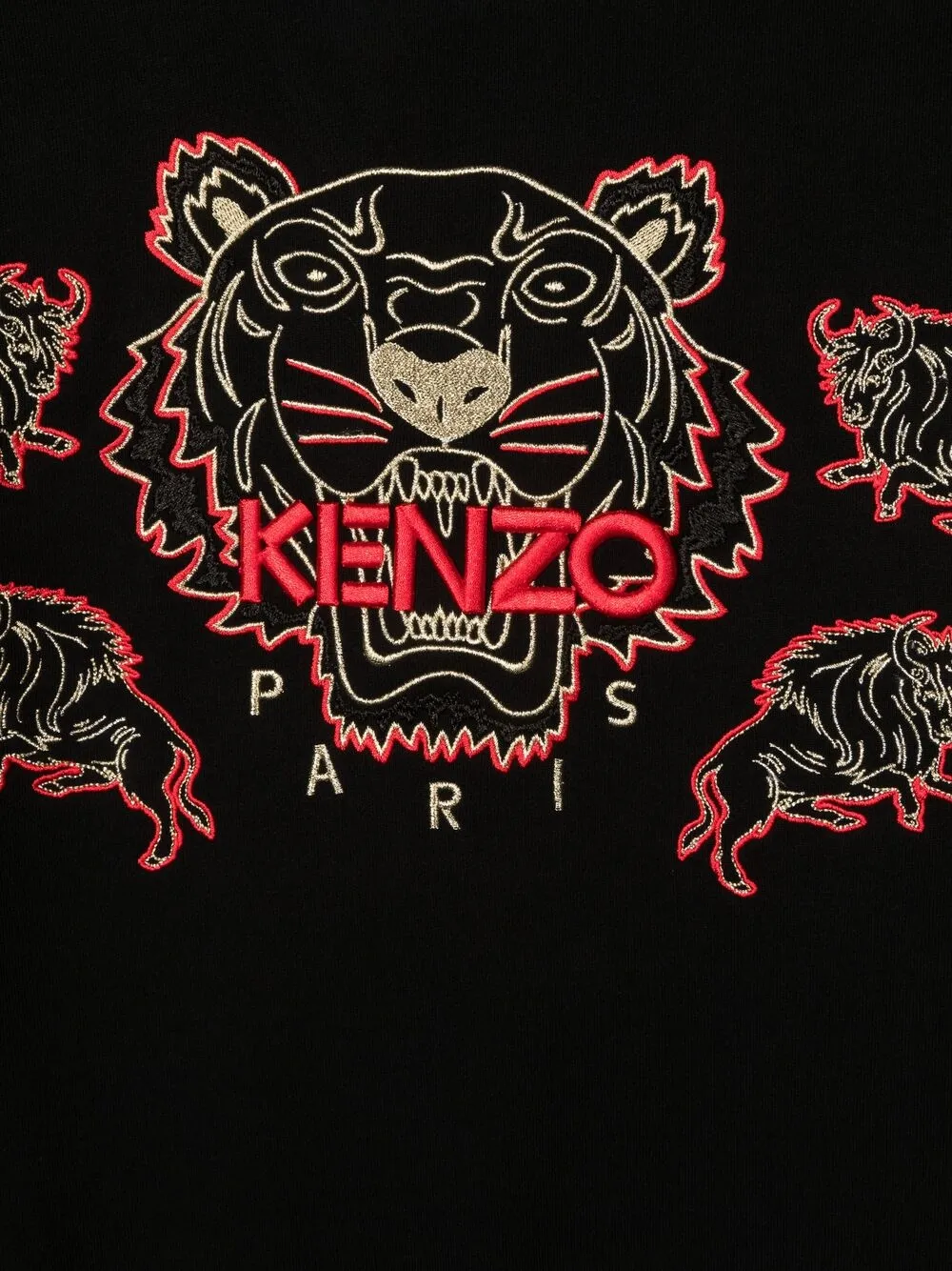 фото Kenzo kids толстовка chinese new year tiger