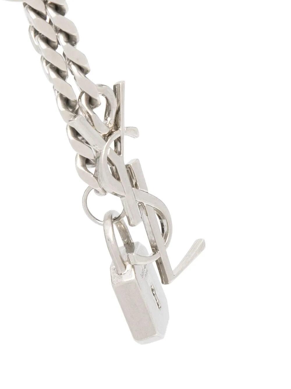 Image 2 of Yves Saint Laurent Pre-Owned 2010s YSL padlock keyring