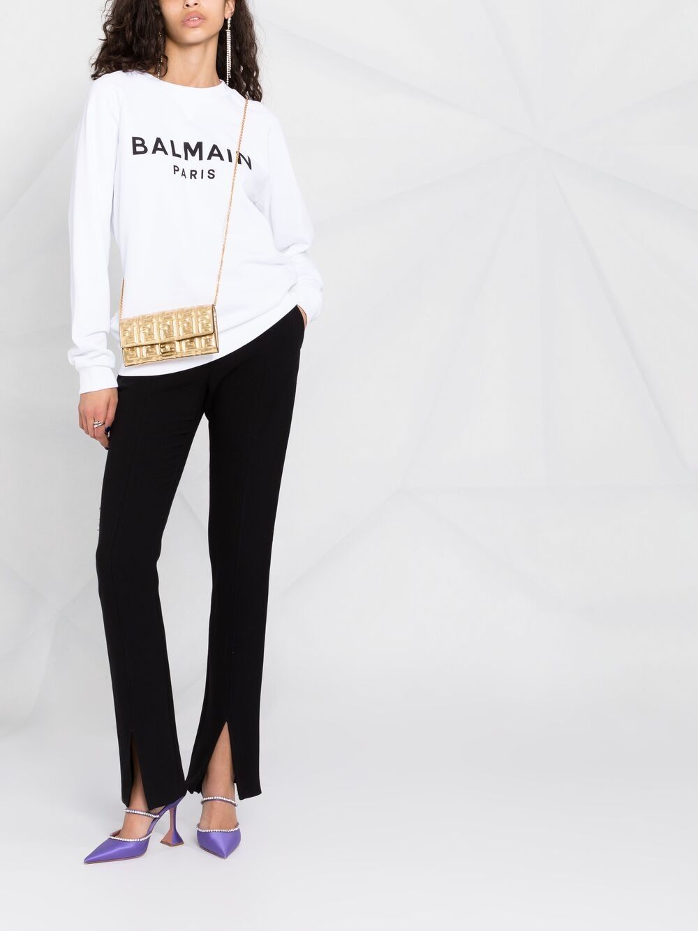 фото Balmain толстовка с логотипом