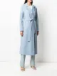 Harris Wharf London belted wide-lapel coat