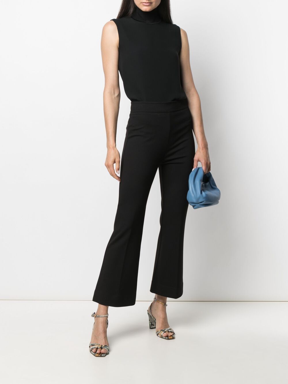 Victoria Victoria Beckham Kick flare broek - Zwart