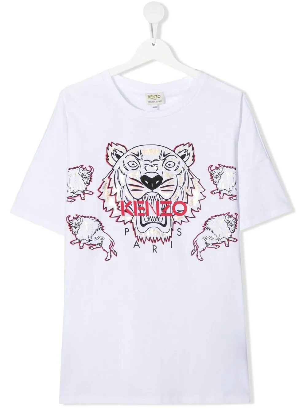 фото Kenzo kids футболка chinese new year tiger