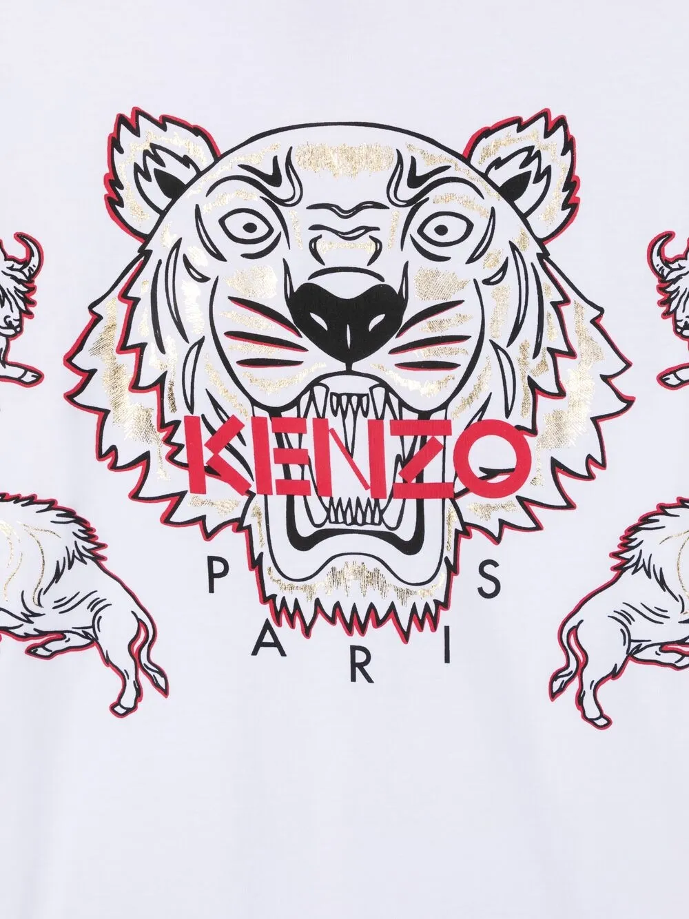 фото Kenzo kids футболка chinese new year tiger