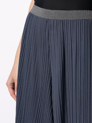 cropped pleated trousers展示图