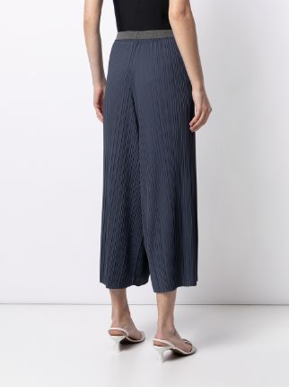 cropped pleated trousers展示图