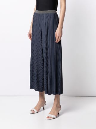 cropped pleated trousers展示图