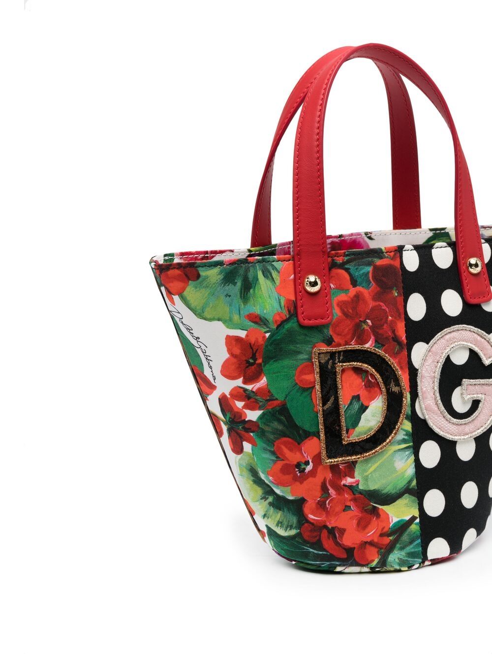 Dolce Gabbana Kids Mixed Print Bucket Bag Farfetch