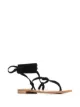 Image 2 of P.A.R.O.S.H. tie-strap suede sandals