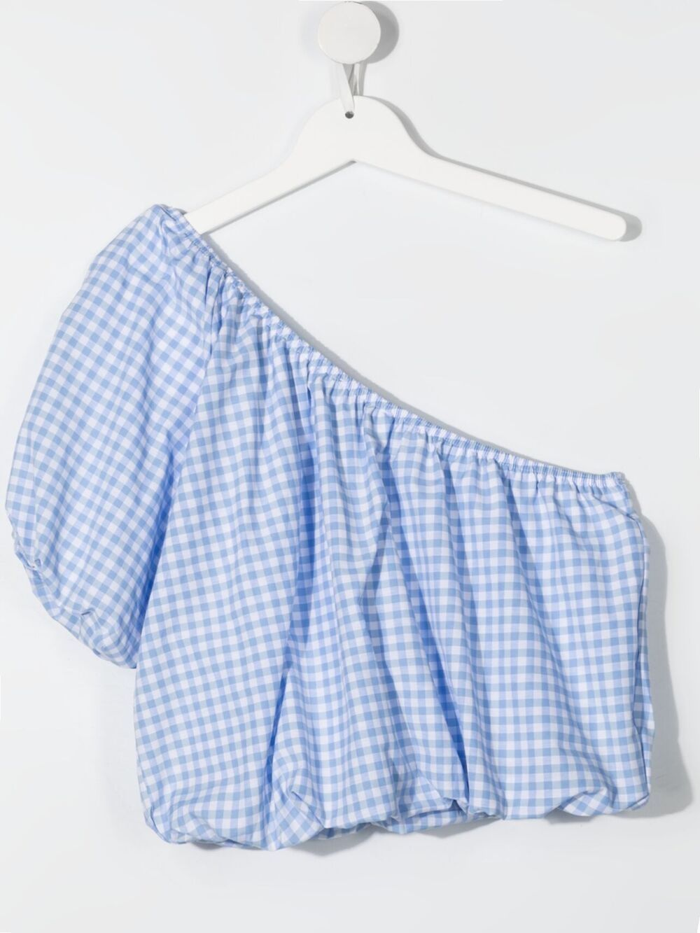 фото Mariuccia milano kids teen gingham-print top