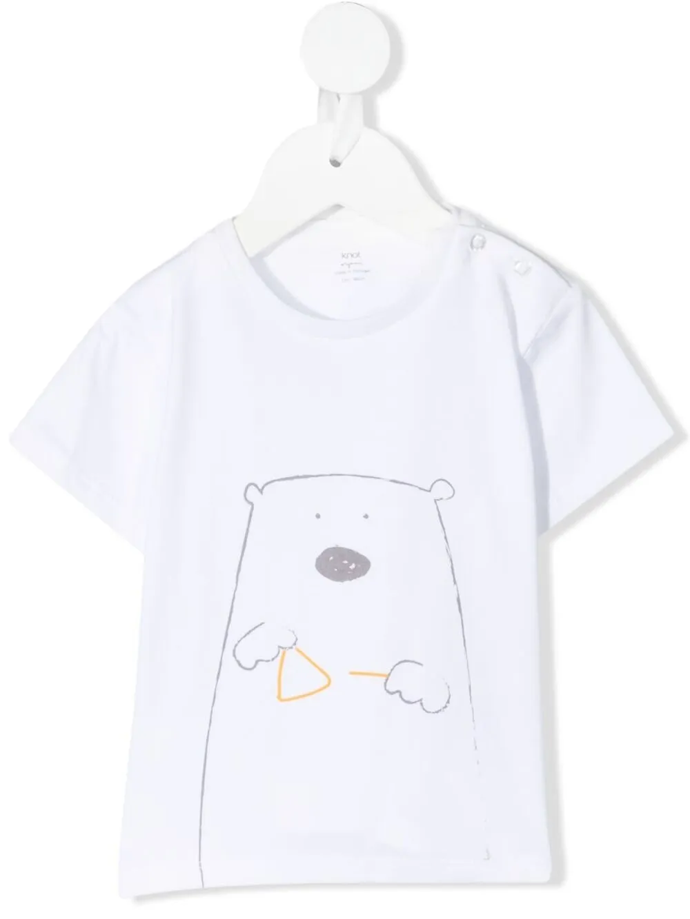 фото Knot футболка с принтом urso polar bear