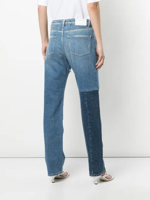 Closed Patchwork straight-leg Jeans 