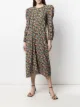 Tibi floral-print open back dress