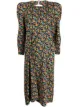 Image 1 of Tibi floral-print open back dress