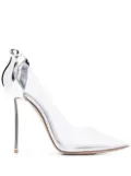 Le Silla Petalo pointed pumps - Grey