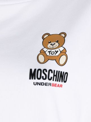 Teddy Under Bear logo印花T恤展示图