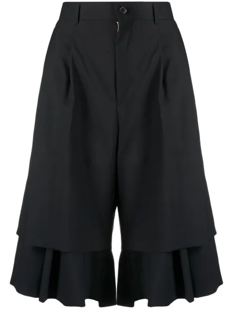 Noir Kei Ninomiya ruffle hem culottes