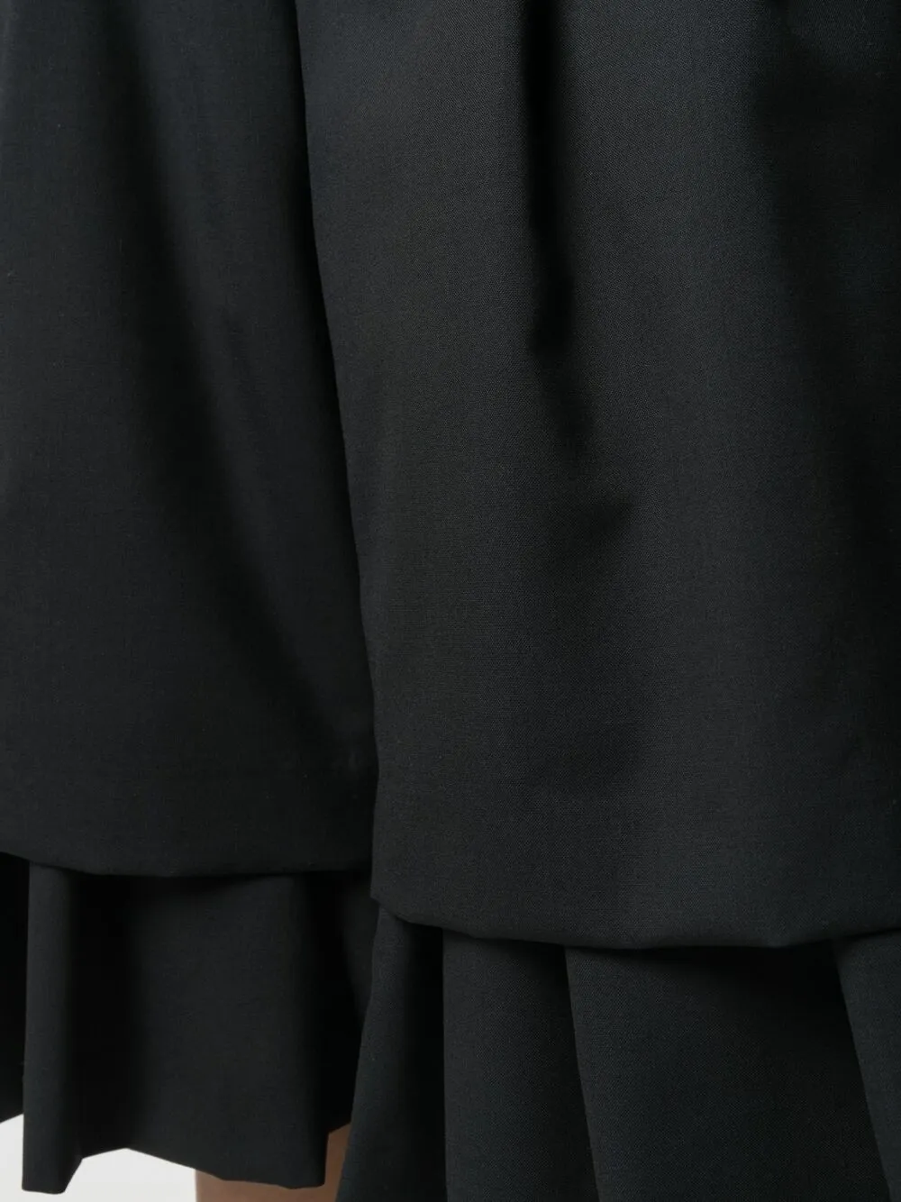 Noir Kei Ninomiya Culotte met ruches Zwart