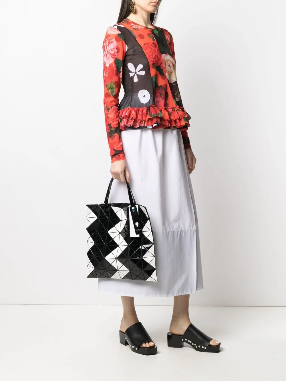 фото Bao bao issey miyake сумка-тоут lucent