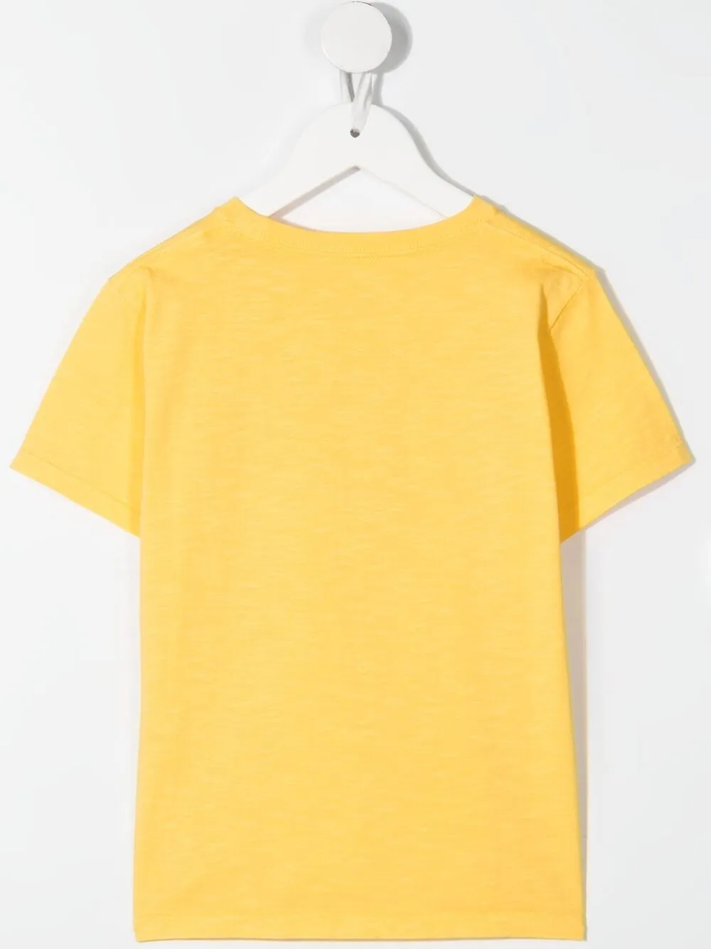 Knot T-shirt van biologisch katoen - Geel
