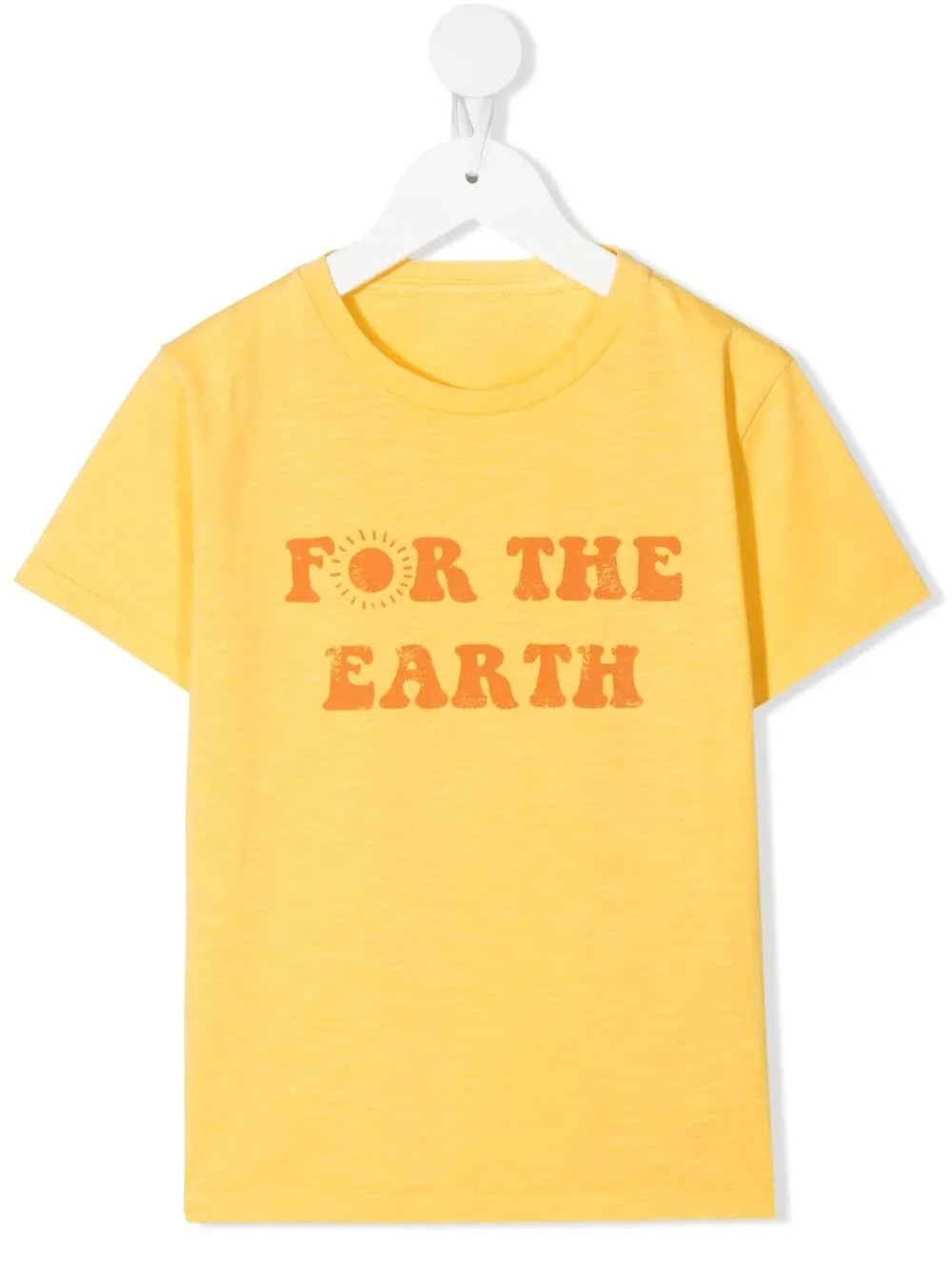 Knot Kids' Organic Cotton T-shirt In Yellow