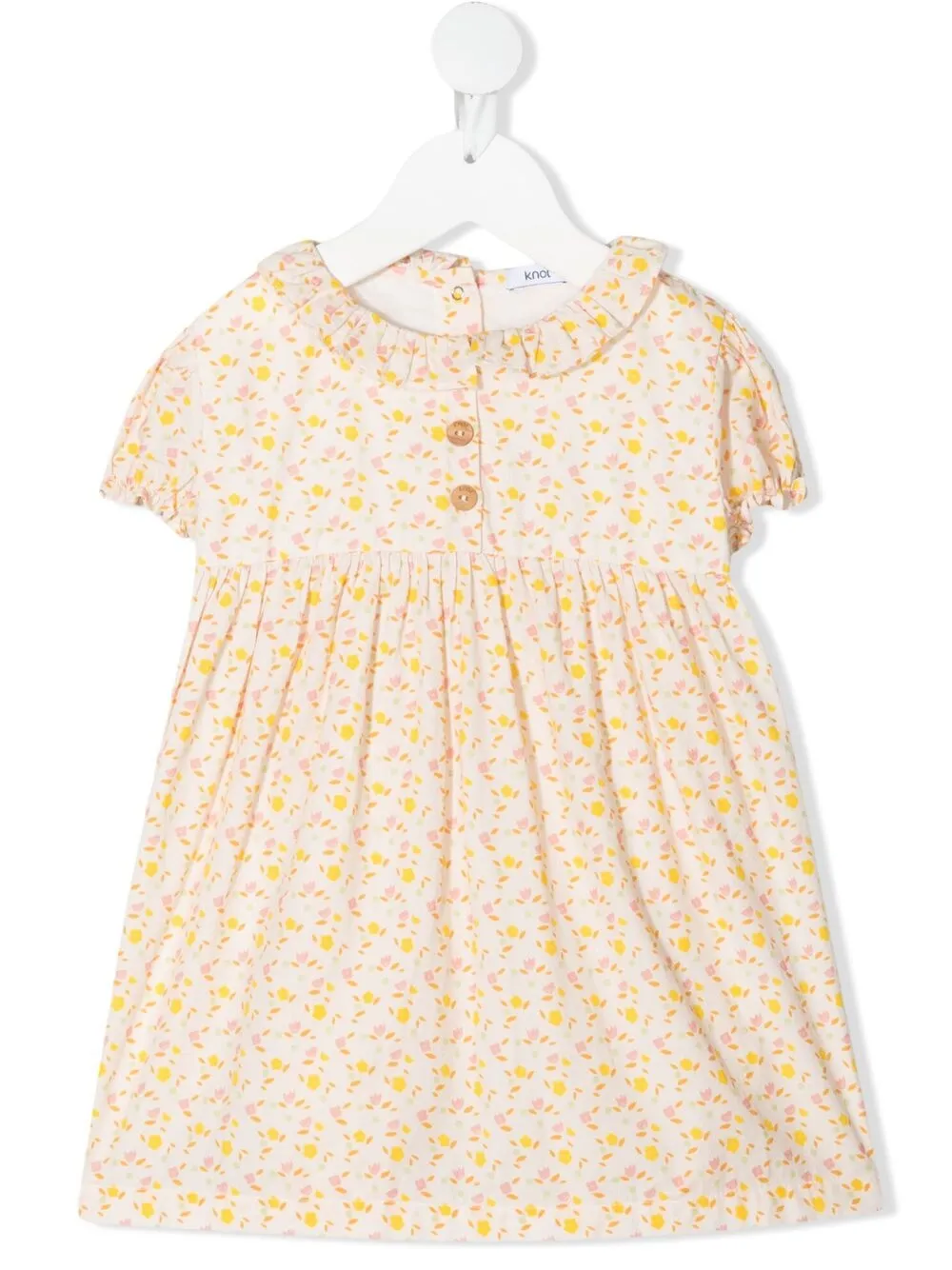 

Knot vestido con estampado floral - Neutro