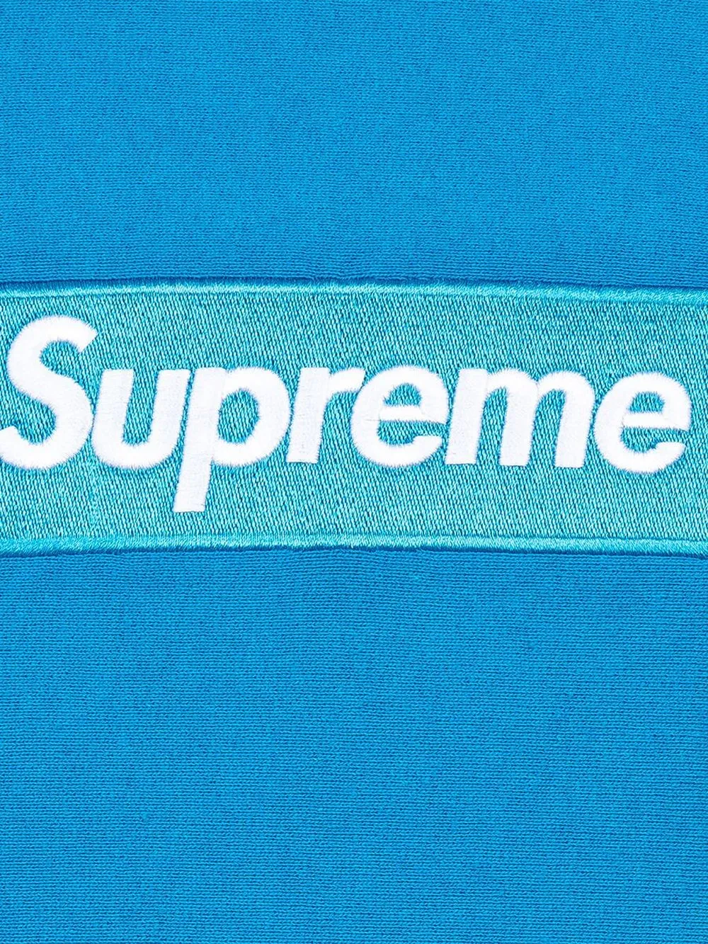 supreme box logo crewneck Bright Royal S