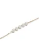 Mizuki 14kt yellow gold Akoya pearl necklace
