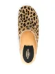 Swedish Hasbeens Swedish Husband leopard-print clogs