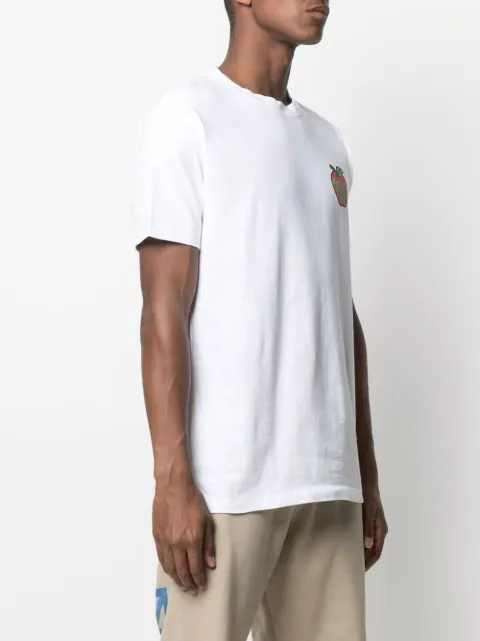 off white apple t shirt