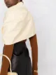 Jil Sander Pelerine com detalhe de nó