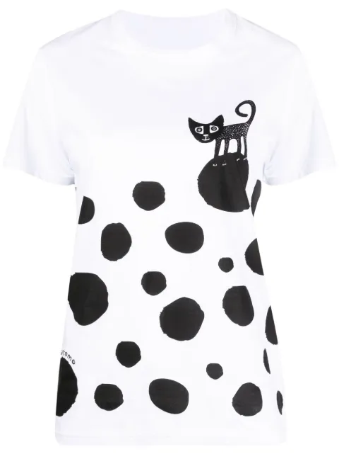 10 CORSO COMO polka-dot print T-shirt