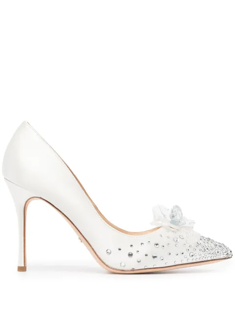 Shop Badgley Mischka Halo embellished 