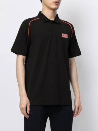 logo-patch polo shirt展示图