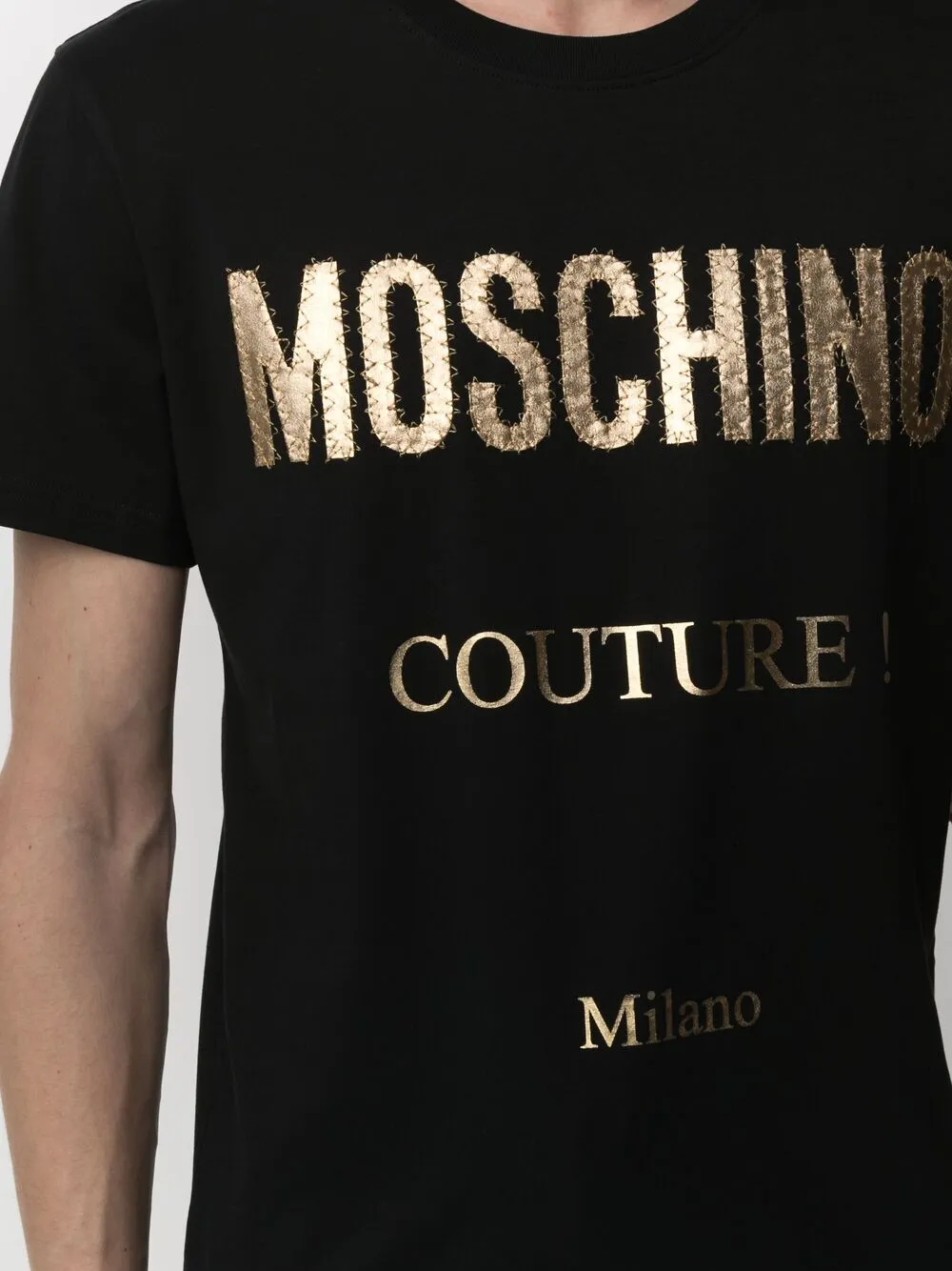 фото Moschino футболка с логотипом