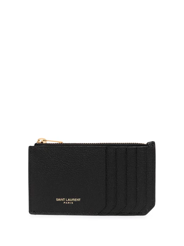 Saint Laurent Fragments Compact Wallet - Farfetch