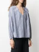 Woolrich túnica con estampado de rayas